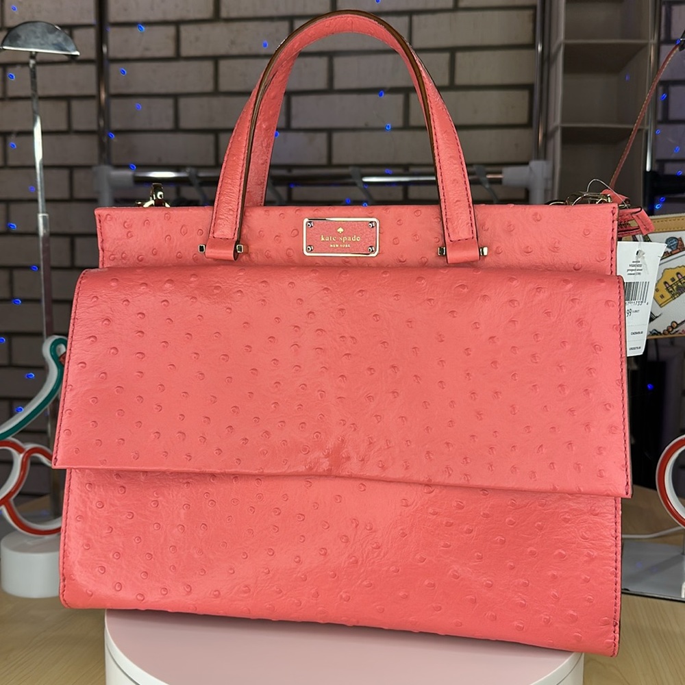 NWT Kate Spade Coral Tote Bag